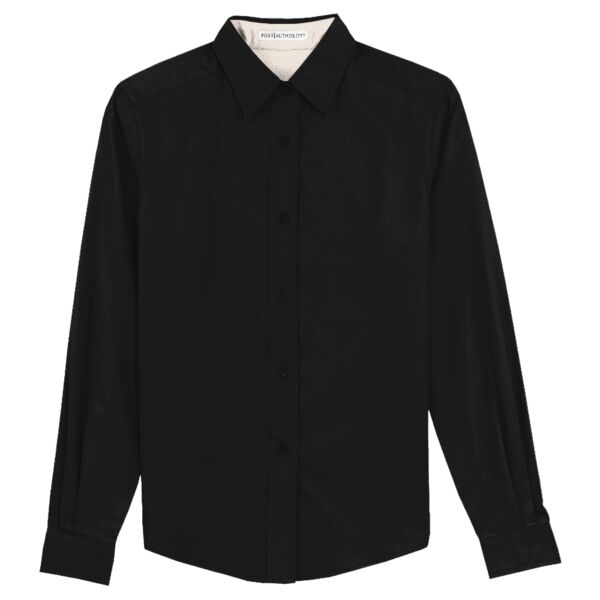 Ladies Long Sleeve Easy Care Shirt Thumbnail